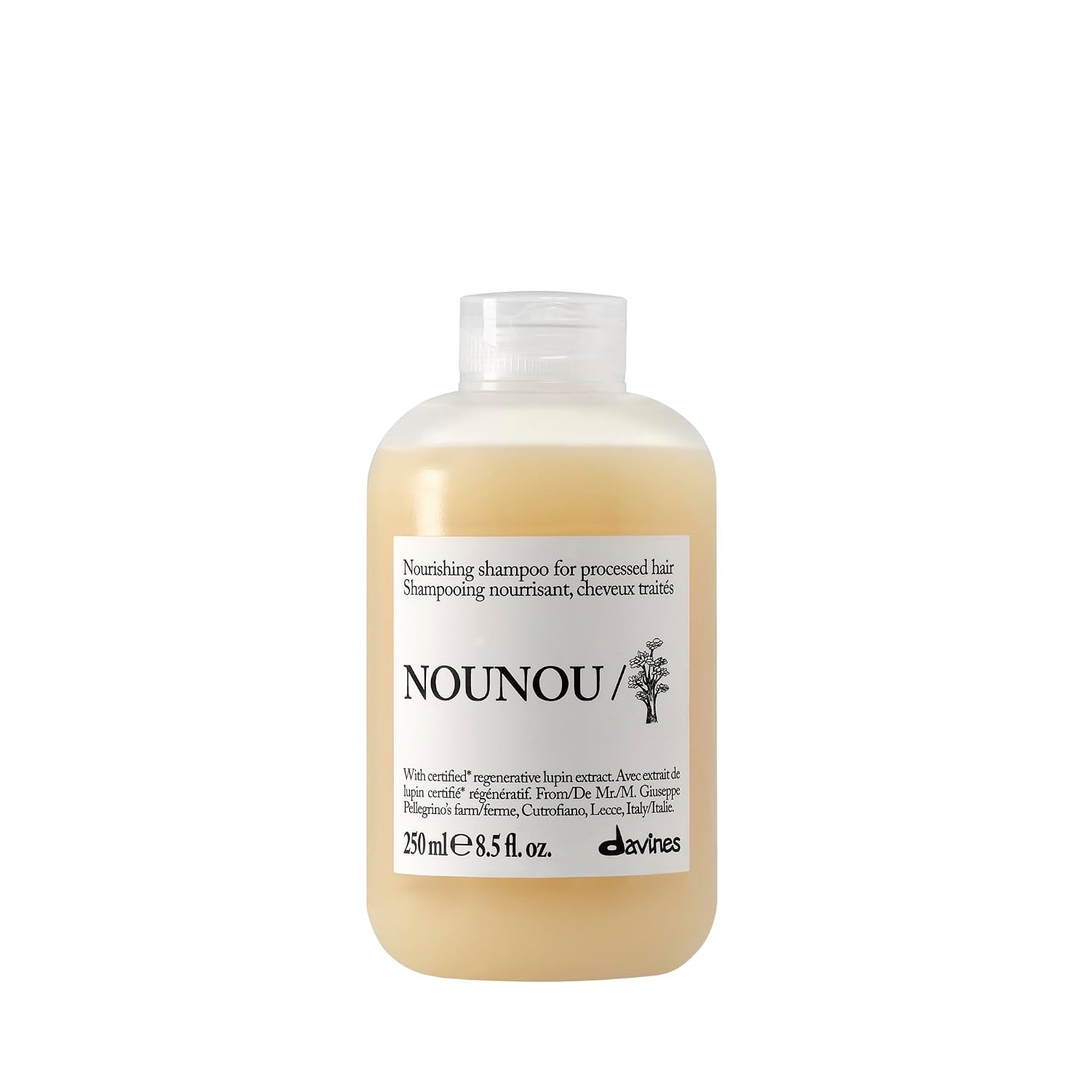 Davines NOUNOU Nourishing Shampoo for Highlighted, Bleached & Processed Hair — Sunday Salon at Raleigh Iron Works in Raleigh, NC