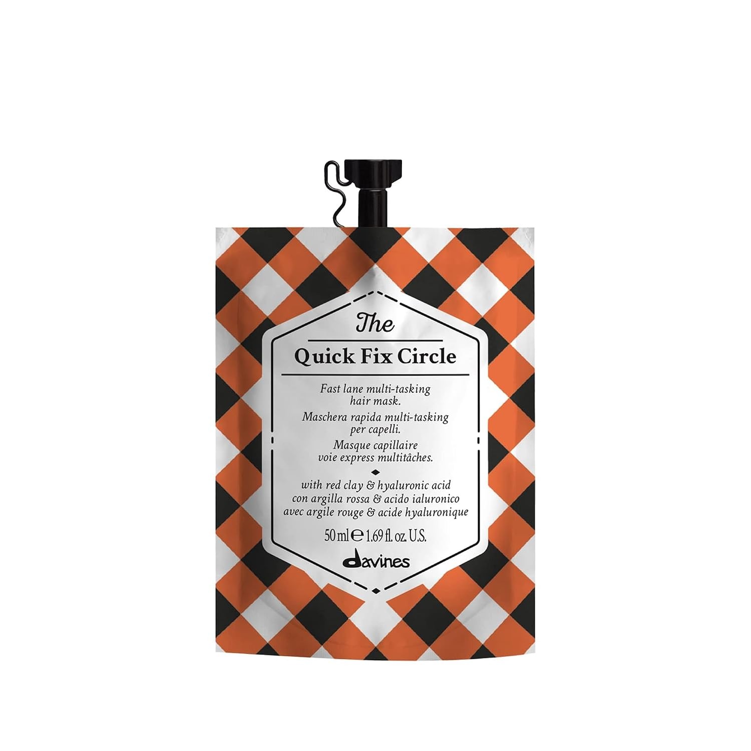 Davines The Quick Fix Circle 3-Minute Express Hydrating Mask — Sunday Salon at Raleigh Iron Works in Raleigh, NC