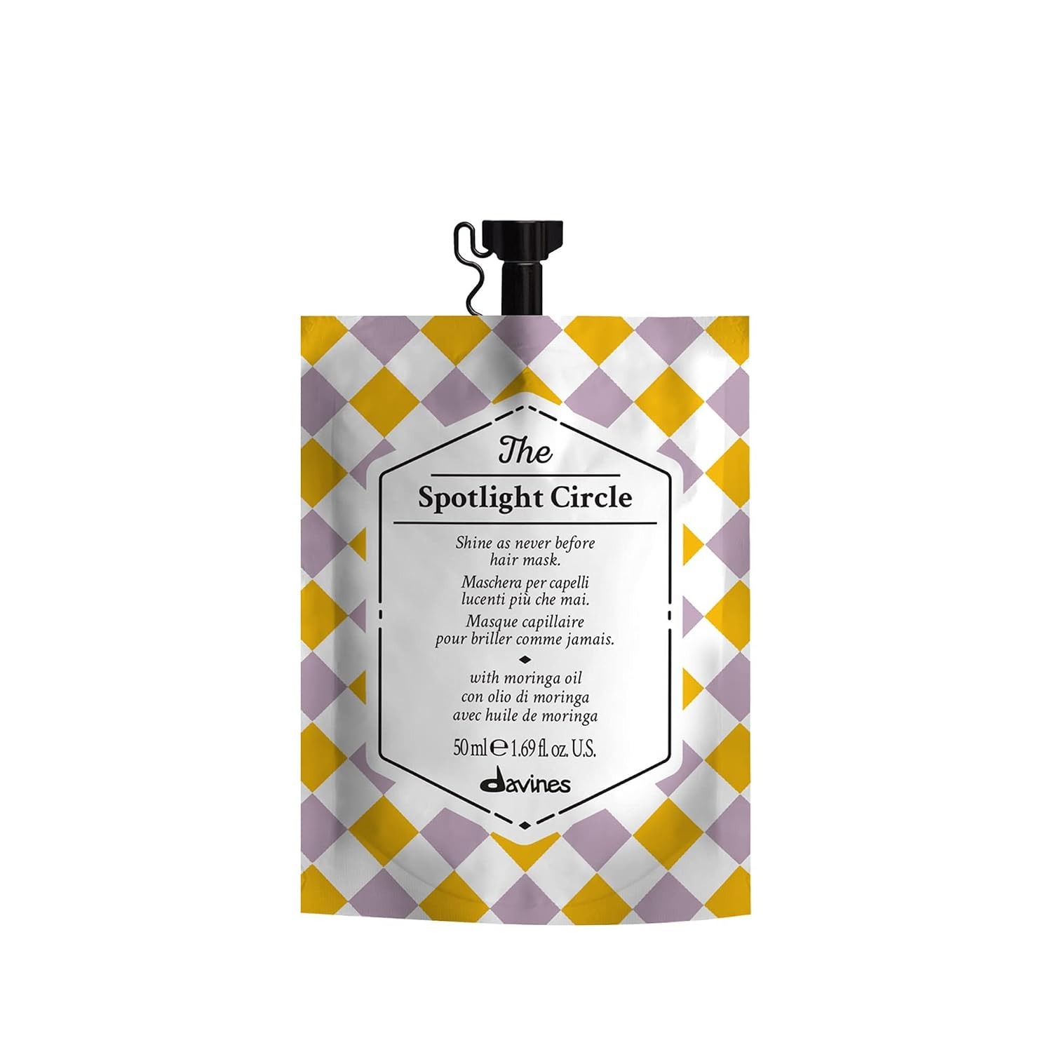 Davines The Spotlight Circle Extra-Gloss Hair Mask — Sunday Salon at Raleigh Iron Works in Raleigh, NC